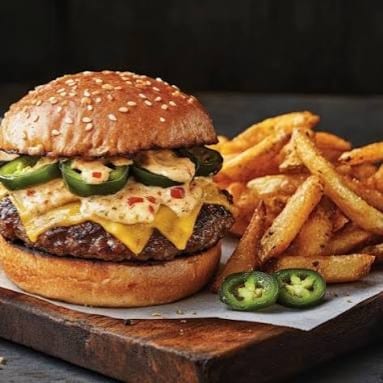 Jalapeno Burger.