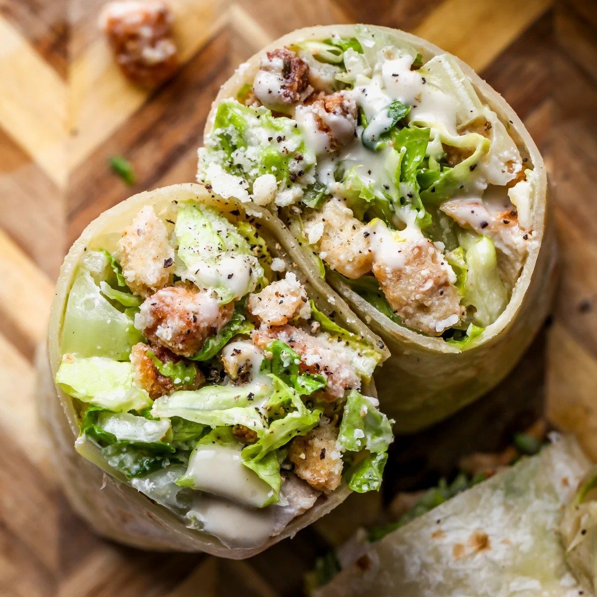 Grilled Chicken Caesar.