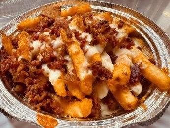 Bacon Cheese Fries.