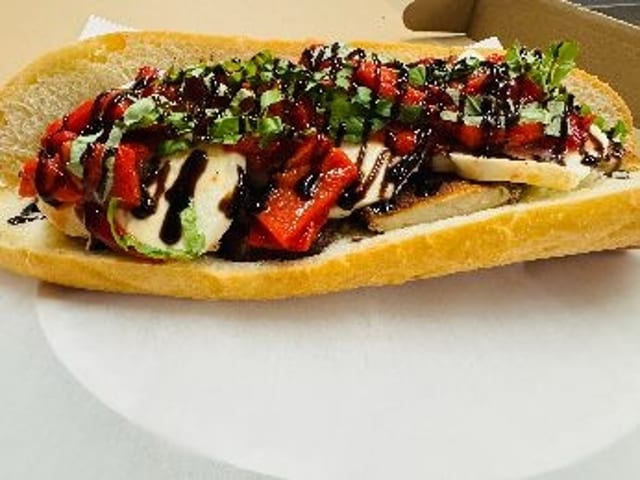 Chicken Caprese.